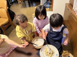 モンテッソーリの関わり　お手伝い