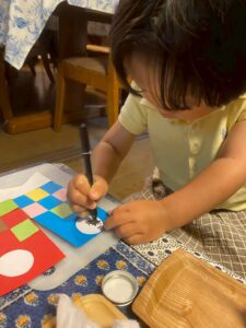 モンテッソーリ　教室での様子