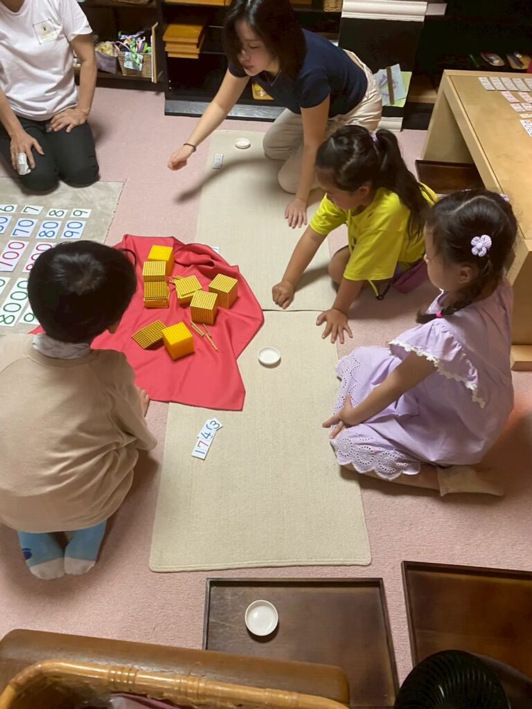 仲間との活動 モンテッソーリ
