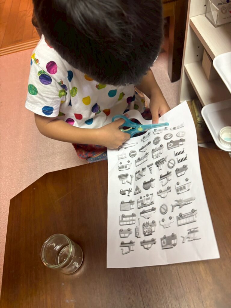 日常生活の分野　ハサミのお仕事
