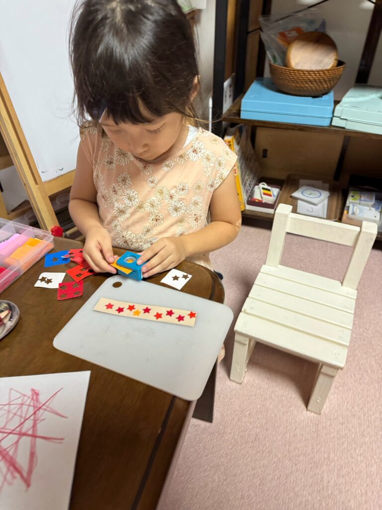 モンテッソーリ お制作